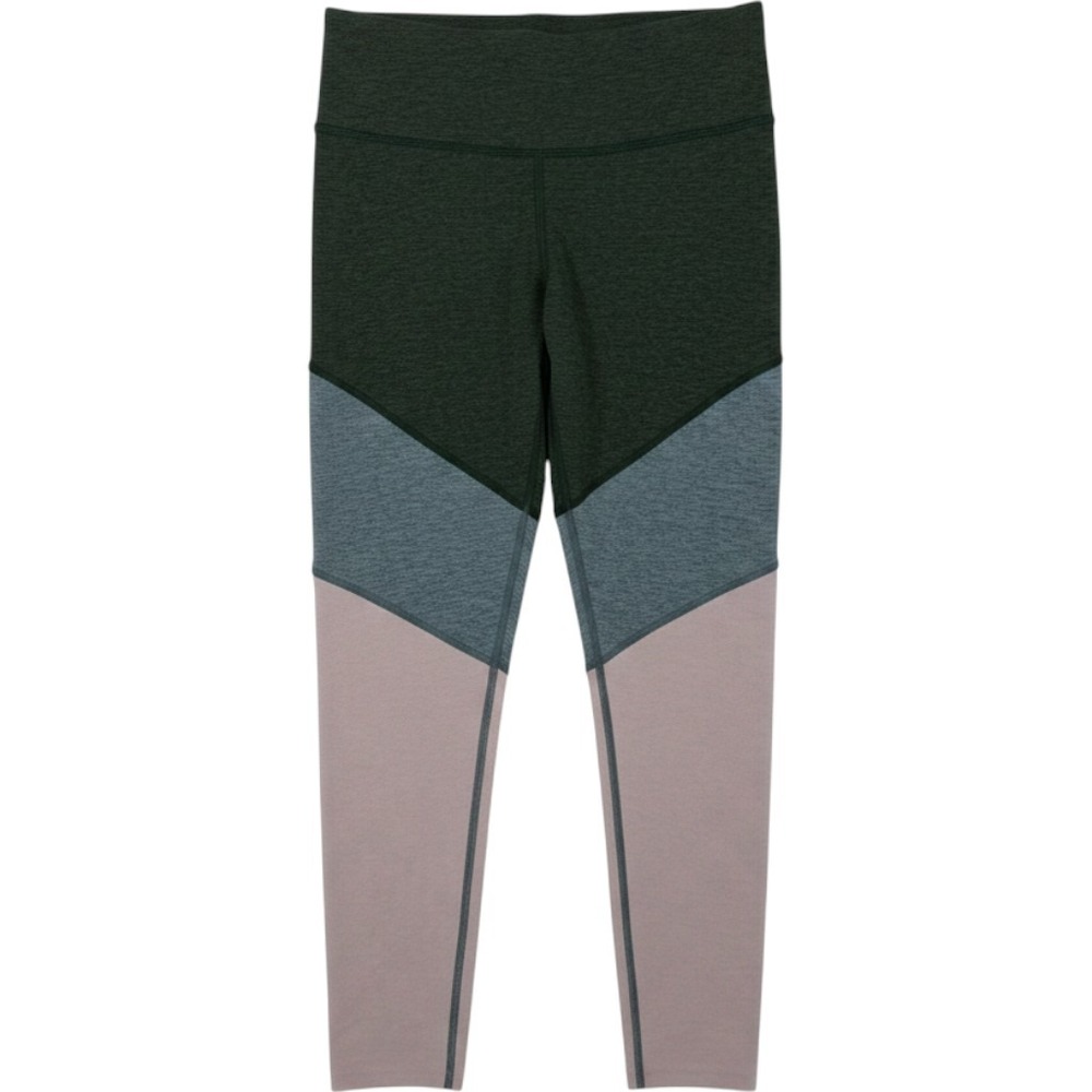 Outdoor Voices Leggings Tri-Tone Colorblock Small Green Blue Pink Women Yoga Gym